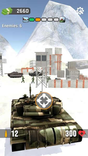 Tank Assault: Sniper Simulator - Gameplay image of android game