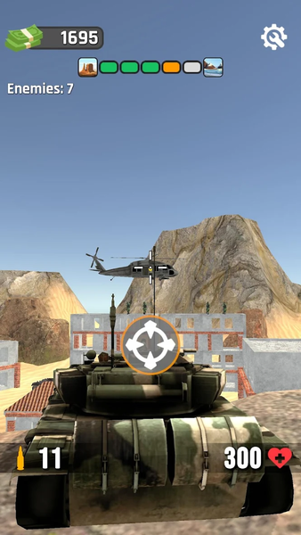 Tank Assault: Sniper Simulator - Gameplay image of android game