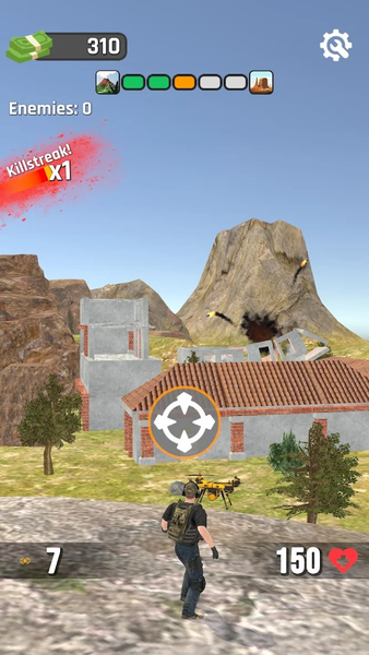 Tank Assault: Sniper Simulator - Gameplay image of android game