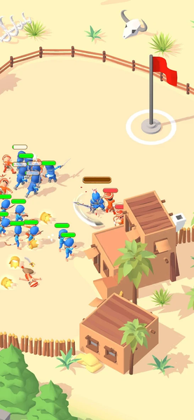 Warrior Factory - Gameplay image of android game