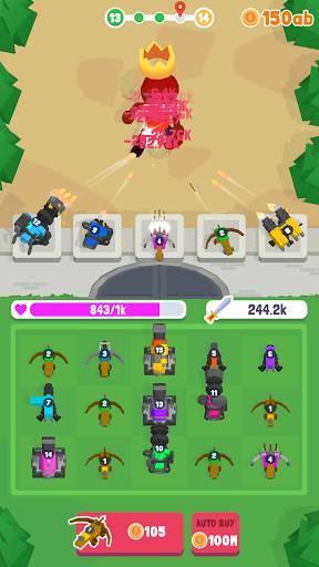 Merge Tower – Zombie Defense - Image screenshot of android app