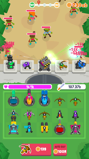 Shooting Tower: Zombie Defense - عکس برنامه موبایلی اندروید