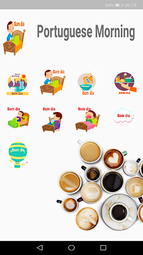 WAStickerApps Morning Stickers - Image screenshot of android app