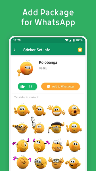WASticker-Sticker for WhatsApp - عکس برنامه موبایلی اندروید