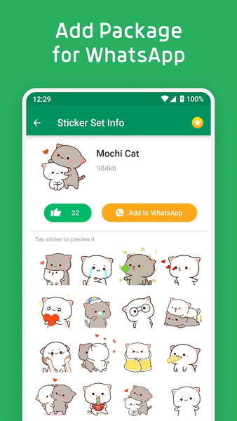 WASticker-Sticker for WhatsApp - عکس برنامه موبایلی اندروید