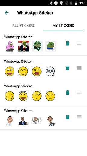 Pepe Frog Stickers for WhatsApp, WAStickerApps - Image screenshot of android app