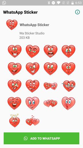 Valentine Love Sticker for WhatsApp -WAStickerApps - عکس برنامه موبایلی اندروید