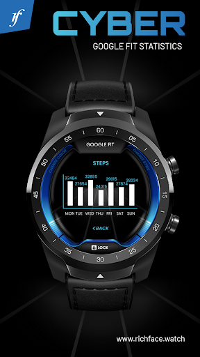 Cyber Watch Face - عکس برنامه موبایلی اندروید