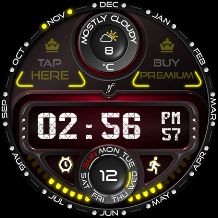 E-Line Watch Face - Image screenshot of android app