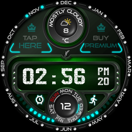 E-Line Watch Face - Image screenshot of android app