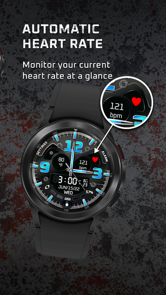 Ferrum Watch Face - Image screenshot of android app