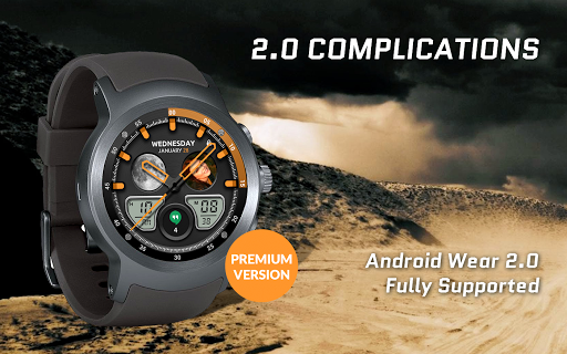 Fury Watch Face - Image screenshot of android app