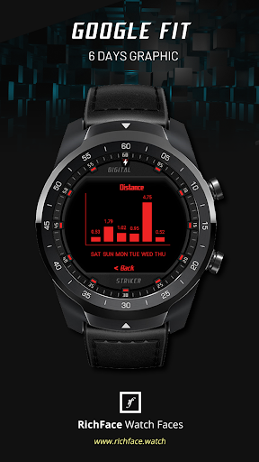 Digital Striker Watch Face - Image screenshot of android app