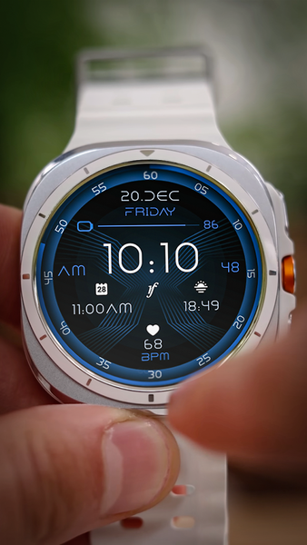 LedEdge Watch Face - Image screenshot of android app