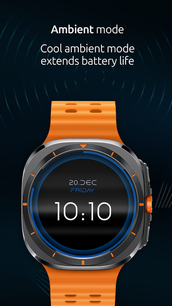 LedEdge Watch Face - Image screenshot of android app
