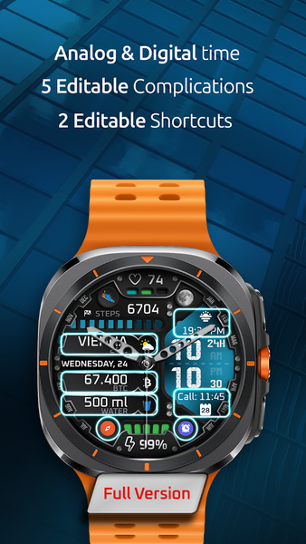 TimeCast Watch Face Lite - Image screenshot of android app