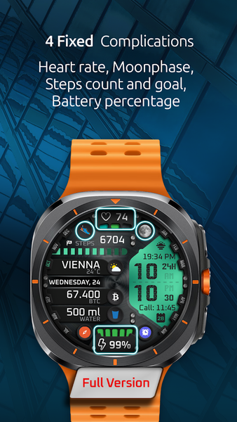 TimeCast Watch Face Lite - Image screenshot of android app