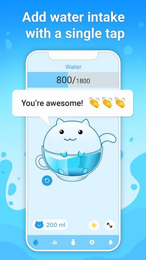 Water tracker & drink water - عکس برنامه موبایلی اندروید