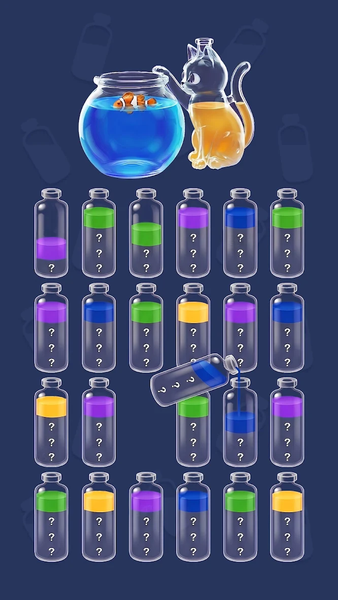 Water Jam Sort: Water Sort - عکس بازی موبایلی اندروید