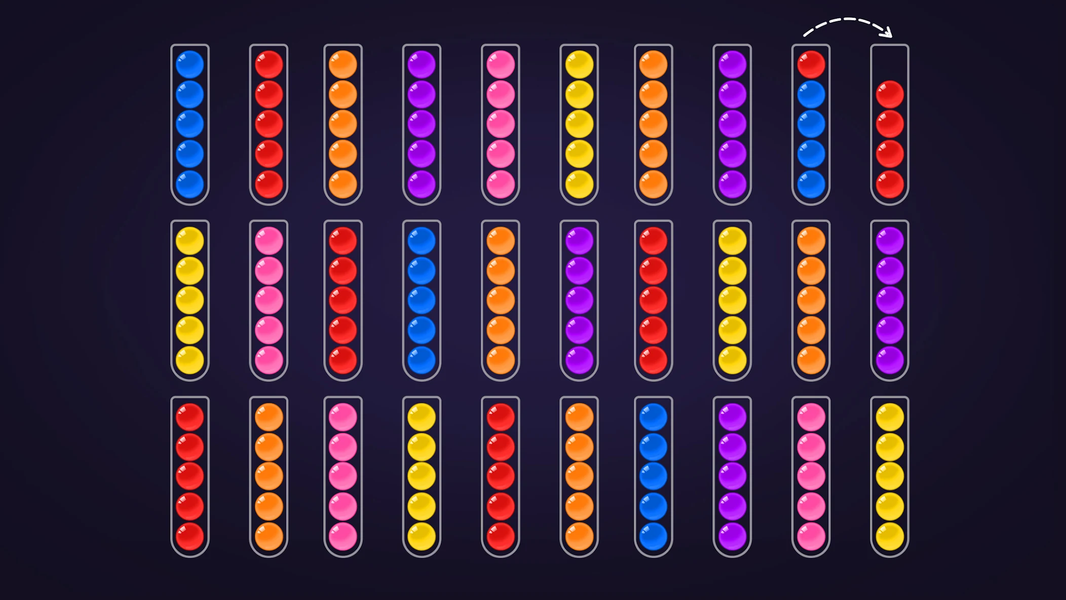 Color Sort: Ball Sort Bubble - Gameplay image of android game