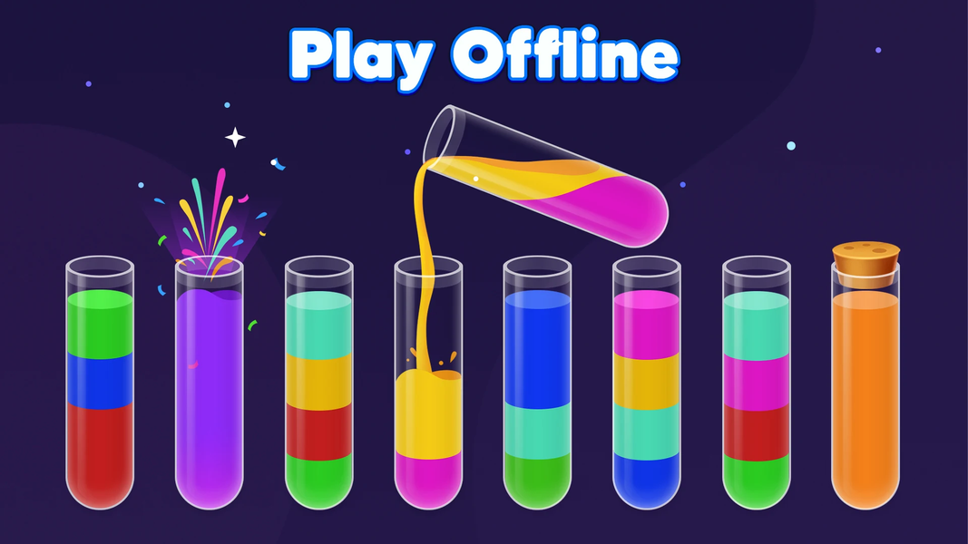 Water Sort! Color Sort Puzzle - عکس بازی موبایلی اندروید
