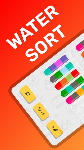 Water Sort Puzzle Color Game - Gameplay image of android game