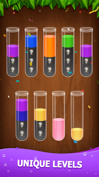 Water Sort - Color Sort Game - Gameplay image of android game