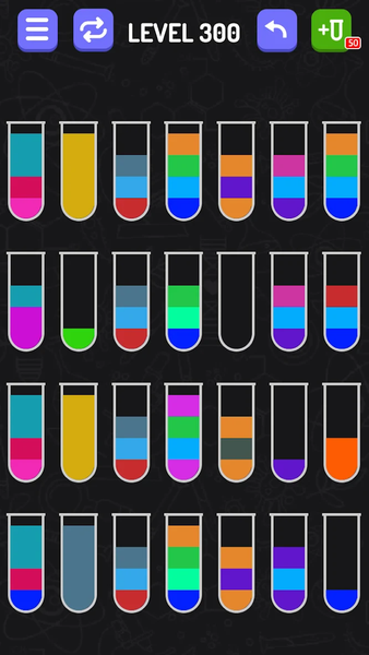 Water Sort - puzzle games - Gameplay image of android game