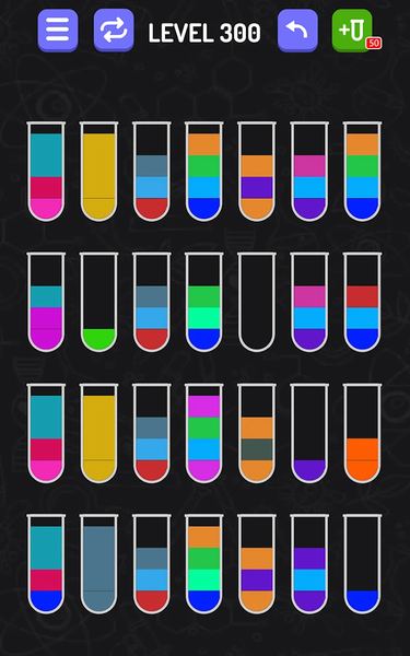 Water Sort - puzzle games - Gameplay image of android game