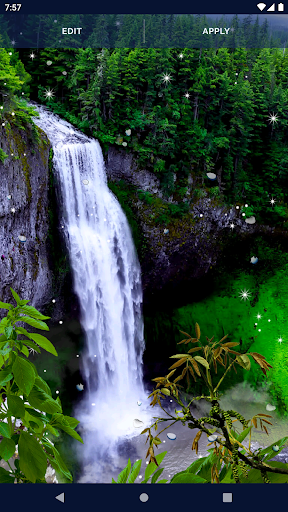 Waterfall Live Wallpaper - عکس برنامه موبایلی اندروید