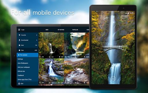 Waterfall Wallpapers ۴K - عکس برنامه موبایلی اندروید