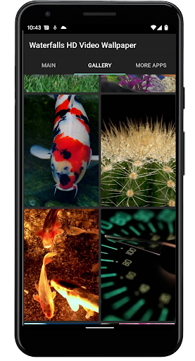 Waterfalls HD. Video Wallpaper - Image screenshot of android app