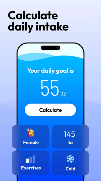 Water Tracker: Water Reminder - عکس برنامه موبایلی اندروید