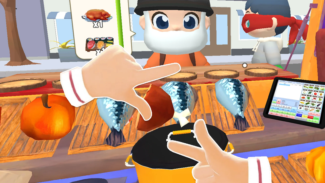 Foods on Wheels - Gameplay image of android game