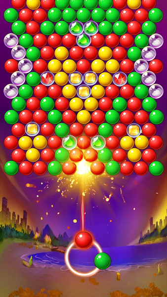 Bubble Shooter Pop Jewels - عکس بازی موبایلی اندروید
