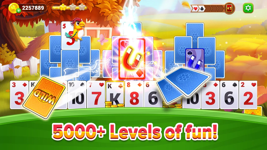 Solitaire Star Harvest - عکس بازی موبایلی اندروید