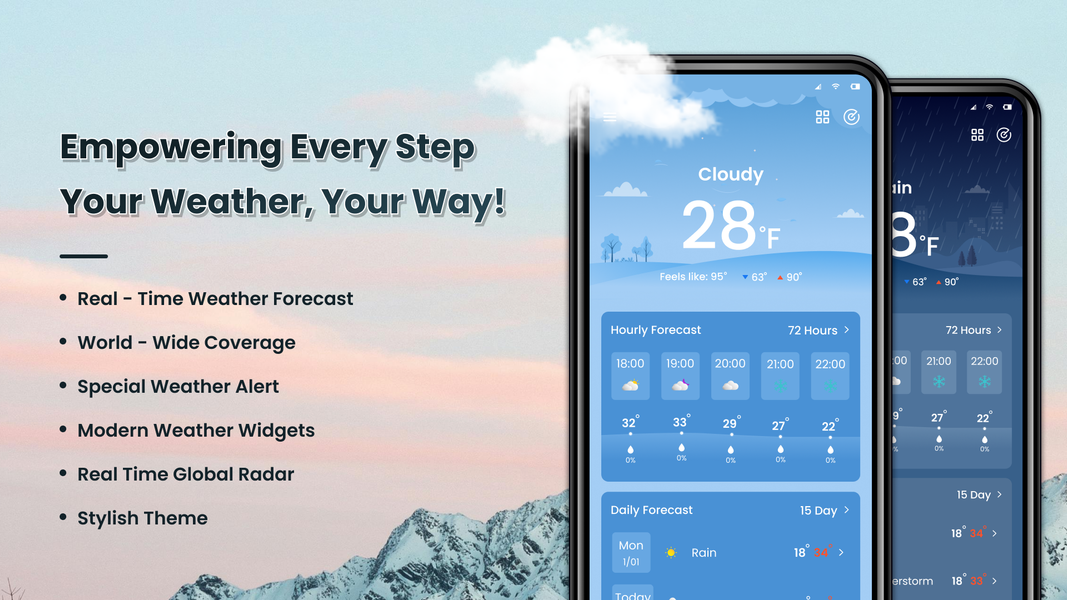 WeatherGo: Weather Forecast - Image screenshot of android app