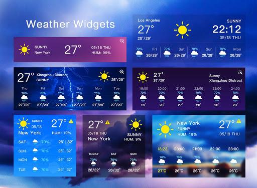 Weather Forecast - عکس برنامه موبایلی اندروید