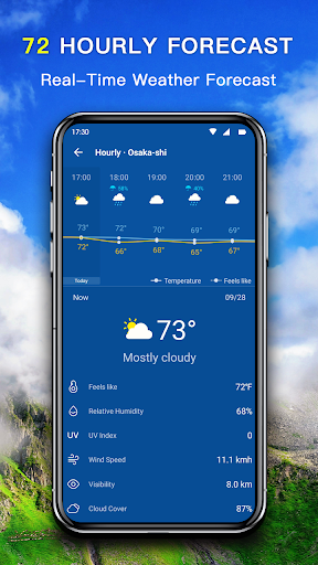 Weather - Accurate Weather App - عکس برنامه موبایلی اندروید