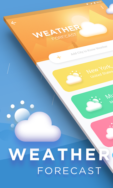 Weather Forecast : Weather App - عکس برنامه موبایلی اندروید