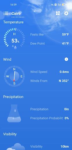 Weather Forecast - عکس برنامه موبایلی اندروید