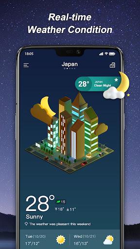 Weather Live - عکس برنامه موبایلی اندروید