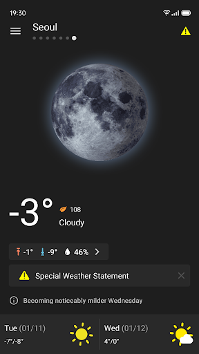 Live Weather & Radar - Alerts - عکس برنامه موبایلی اندروید