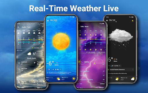 Live Weather & Radar - Alerts - عکس برنامه موبایلی اندروید