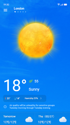 Live Weather & Radar - Alerts - عکس برنامه موبایلی اندروید