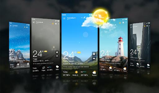 Weather Forecast Accurate Info - عکس برنامه موبایلی اندروید