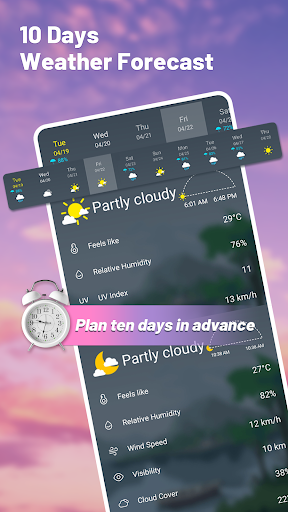 Weather: Live radar & widgets - عکس برنامه موبایلی اندروید