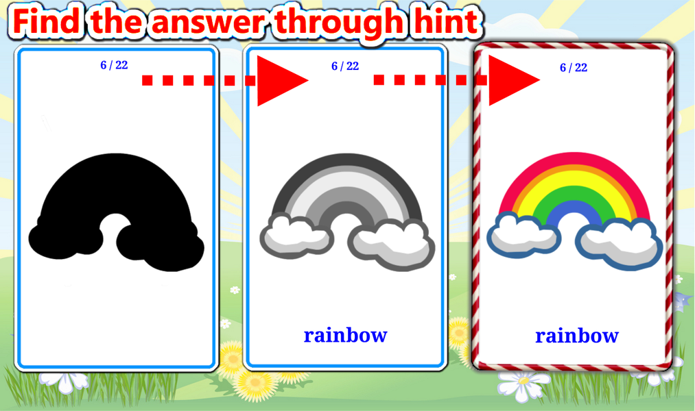 Weather and Seasons Cards - Image screenshot of android app