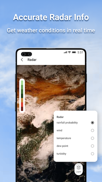 Weather Radar: Live Forecast - Image screenshot of android app