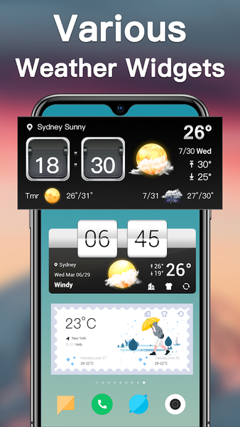 Weather - Weather Live - عکس برنامه موبایلی اندروید